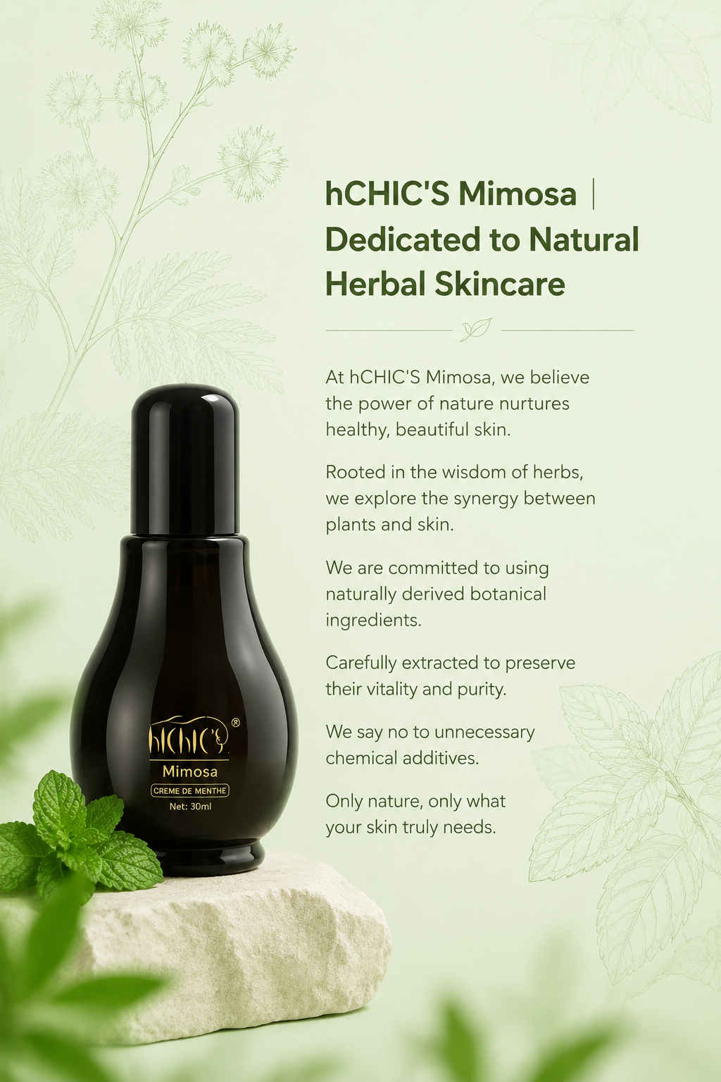 30ml Bottle of Refreshing Mint Essential Oil